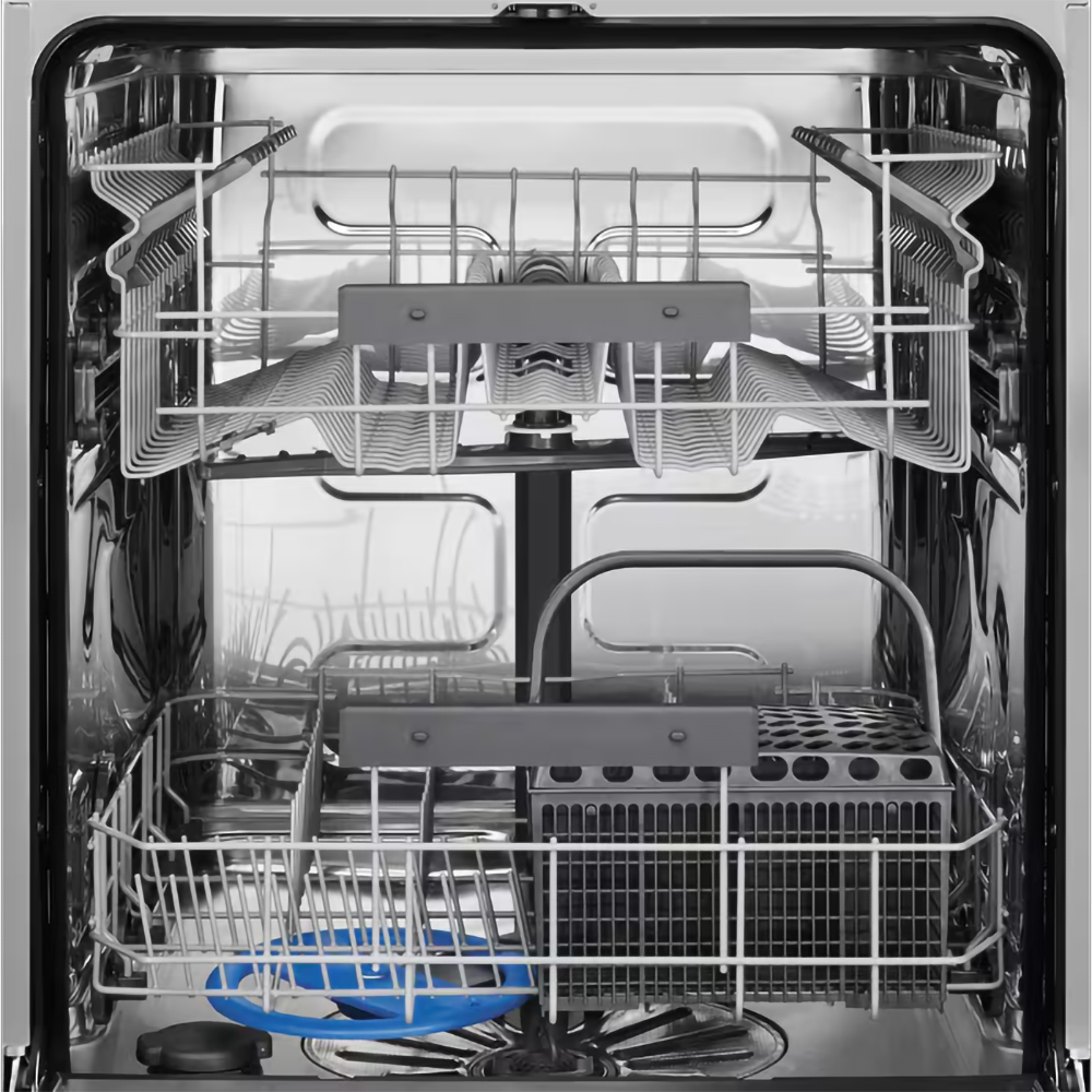 Masina de spalat vase incorporabila ELECTROLUX EES47400L, 13 seturi, 8 programe, 60 cm, Clasa C, panou comanda negru