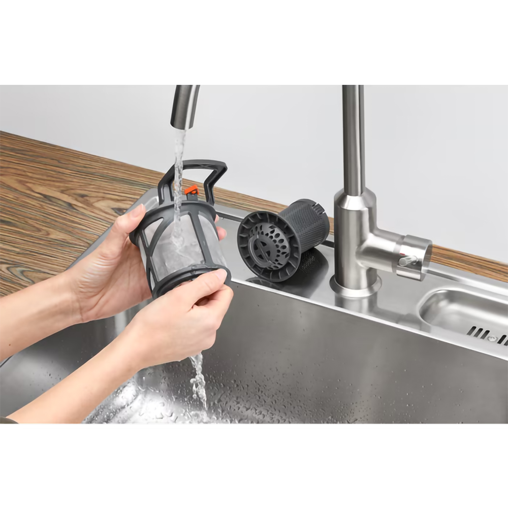 Masina de spalat vase incorporabila ELECTROLUX EES47400L, 13 seturi, 8 programe, 60 cm, Clasa C, panou comanda negru