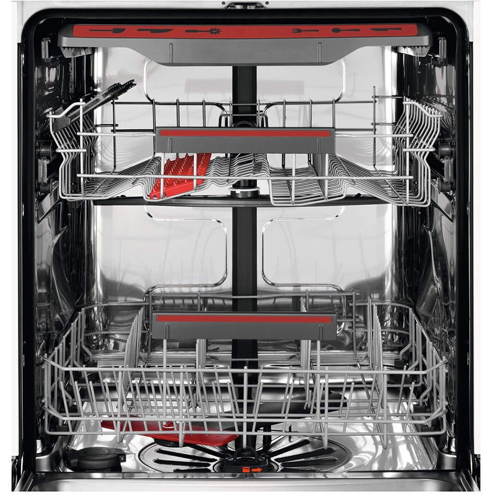 Masina de spalat vase independenta AEG FFB53937ZM, 14 seturi, 8 programe, 60 cm, Clasa D, inox