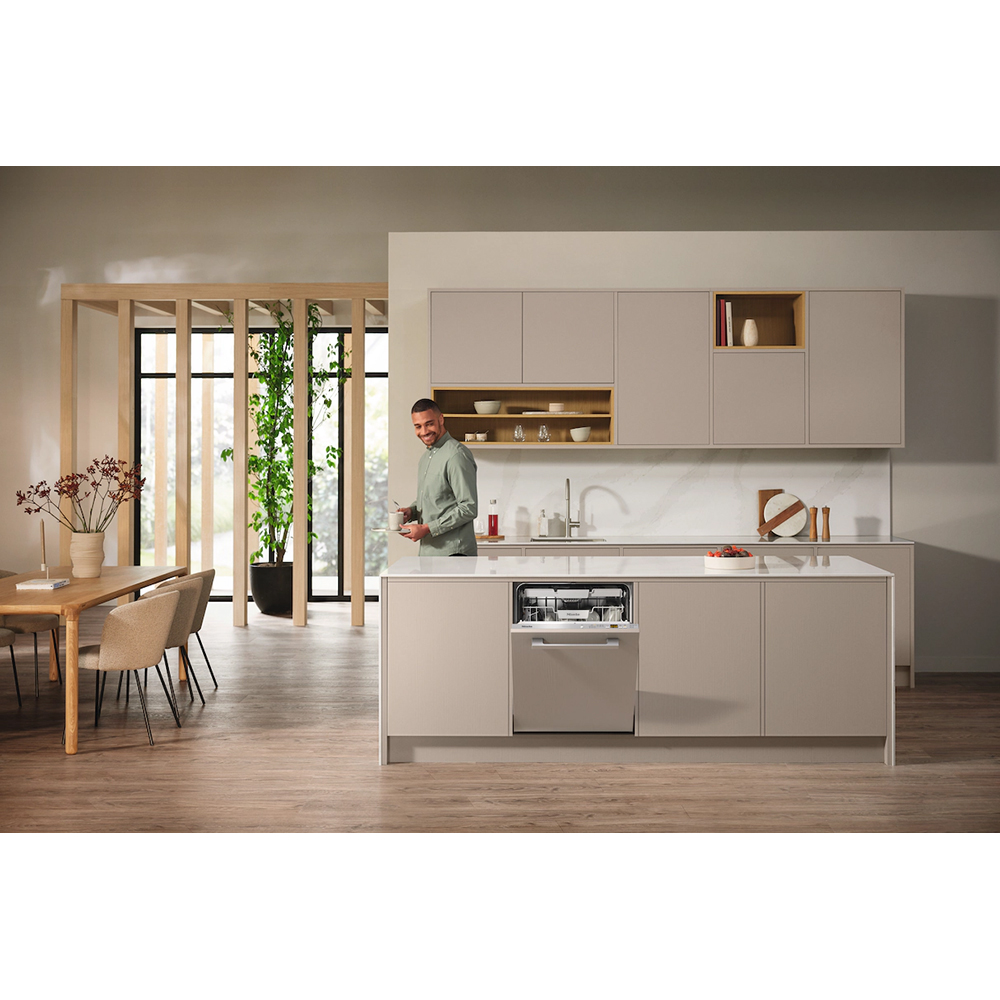 Masina de spalat vase incorporabila MIELE G 5150 SCVi Active, 14 seturi, 5 programe, 60 cm, Clasa D, panou comanda inox
