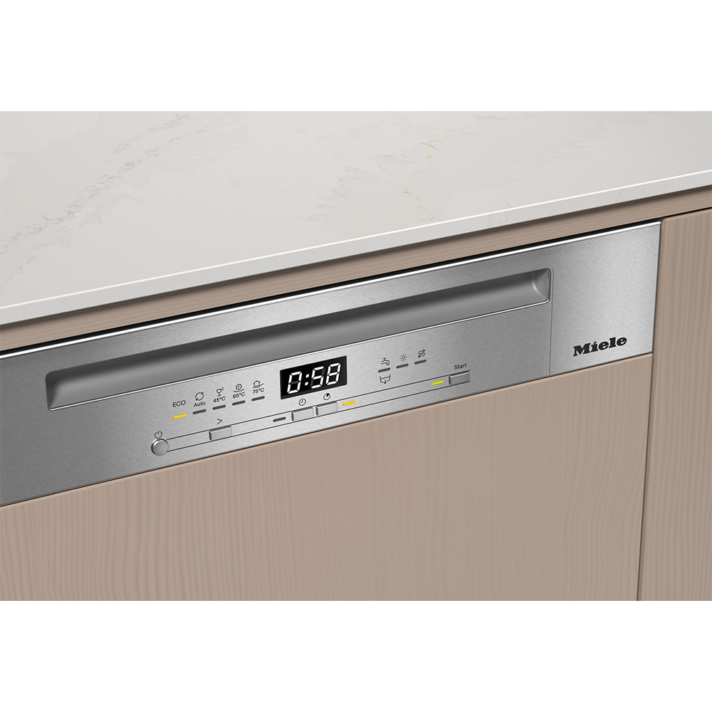 Masina de spalat vase semi-incorporabila MIELE G 5410 SCi Active Plus, 14 seturi, 5 programe, 60 cm, Clasa B, inox