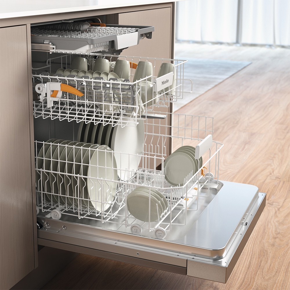 Masina de spalat vase semi-incorporabila MIELE G 5410 SCi Active Plus, 14 seturi, 5 programe, 60 cm, Clasa B, inox