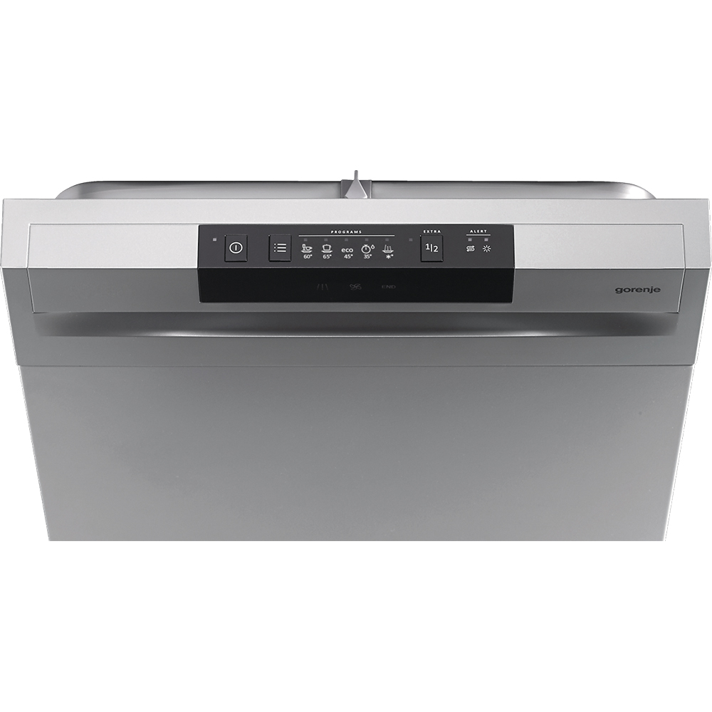 Masina de spalat vase independenta GORENJE GS520E15S, 9 seturi, 5 programe, 45 cm, Clasa E, inox