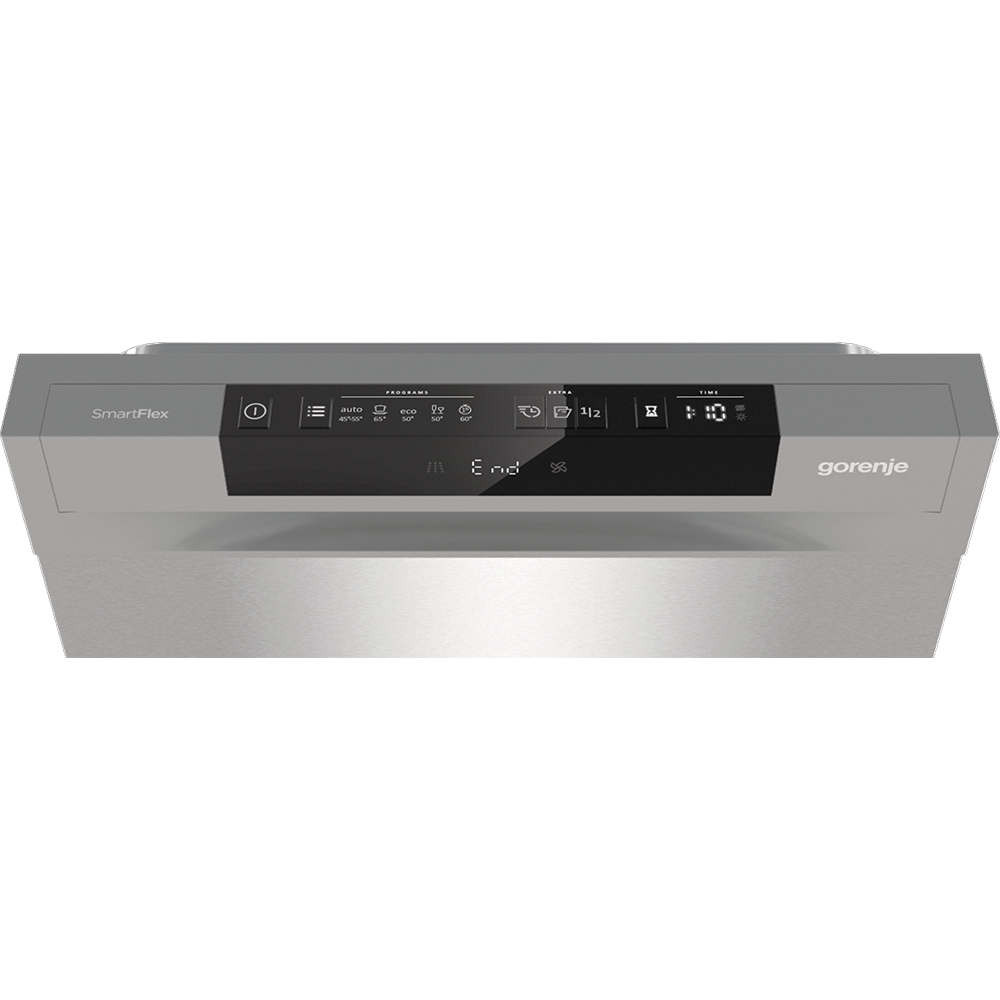 Masina de spalat vase independenta GORENJE GS541D10X, 9 seturi, 5 programe, 45 cm, Clasa D, argintiu