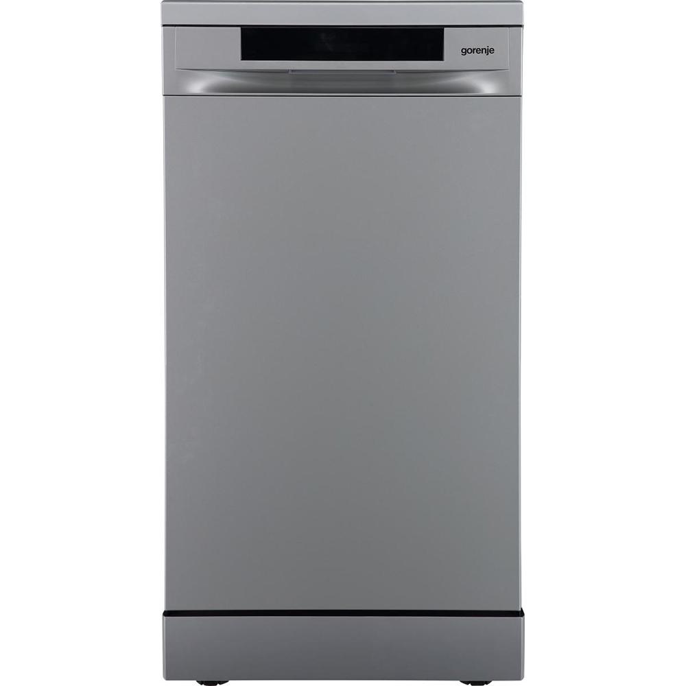 Masina de spalat vase independenta GORENJE GS541D10X, 9 seturi, 5 programe, 45 cm, Clasa D, argintiu