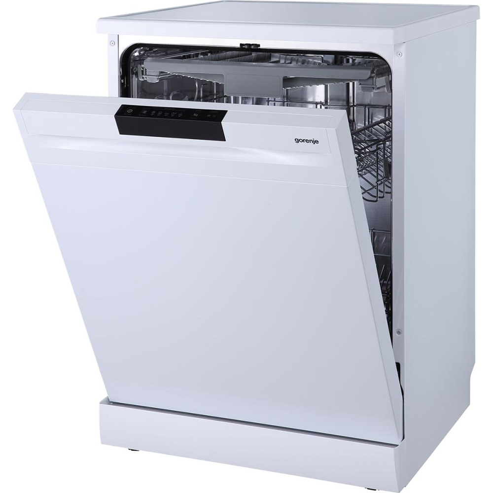Masina de spalat vase independenta GORENJE GS620C10W, 14 seturi, 5 programe, 60 cm, Clasa C, alb