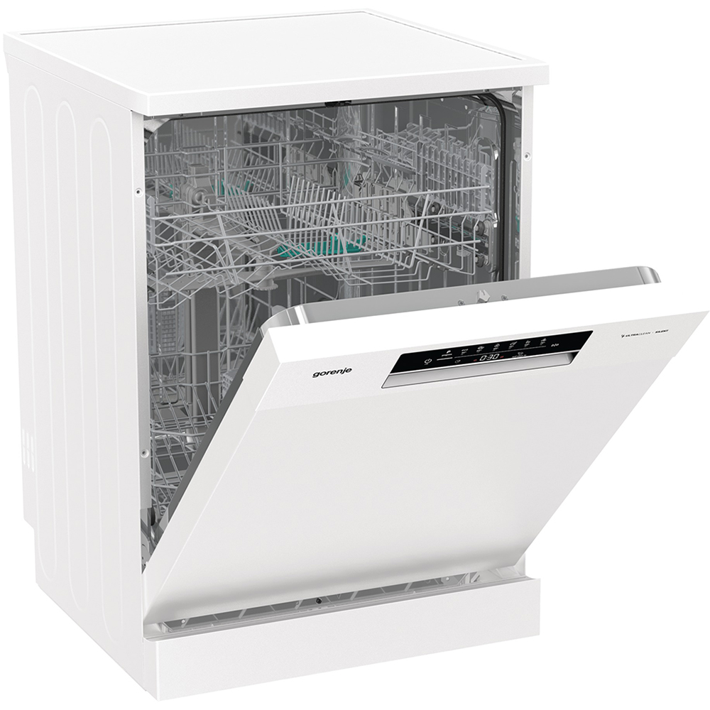 Masina de spalat vase independenta GORENJE GS642E90W, 13 seturi, 6 programe, 60 cm, Clasa E, alb