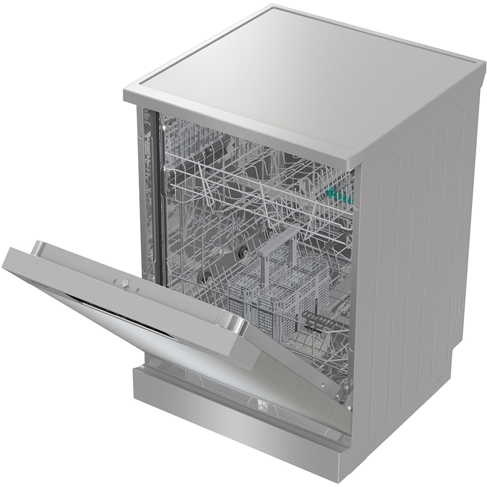 Masina de spalat vase independenta GORENJE GS642E90X, 13 seturi, 6 programe, 60 cm, Clasa E, argintiu