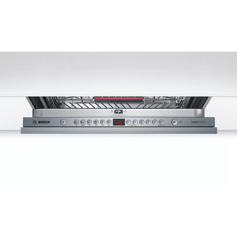 Masina de spalat vase incorporabila BOSCH SMV46KX55E, 13 seturi, 6 programe, 60 cm, Clasa E, panou comanda inox