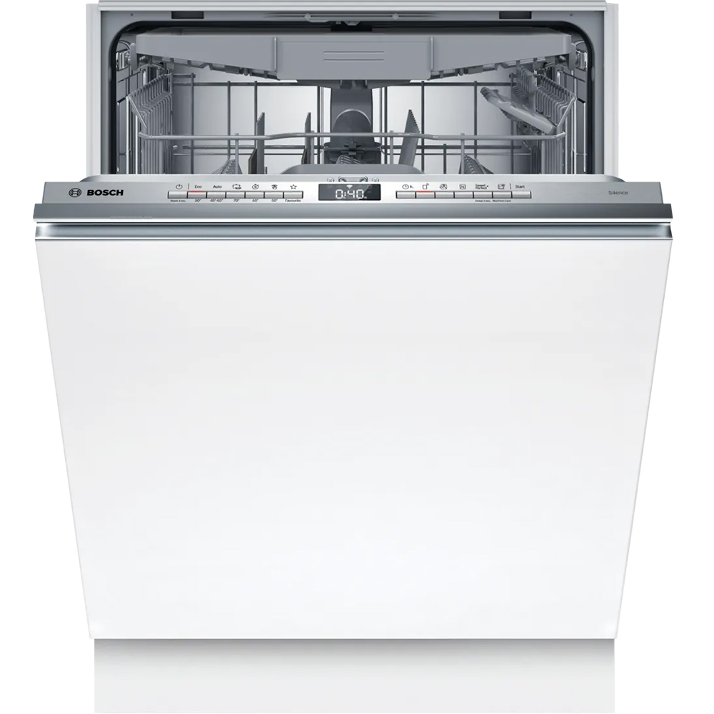 Masina de spalat vase incorporabila BOSCH SMV4EVX04E, 13 seturi, 6 programe, 60 cm, Clasa D, panou comanda inox