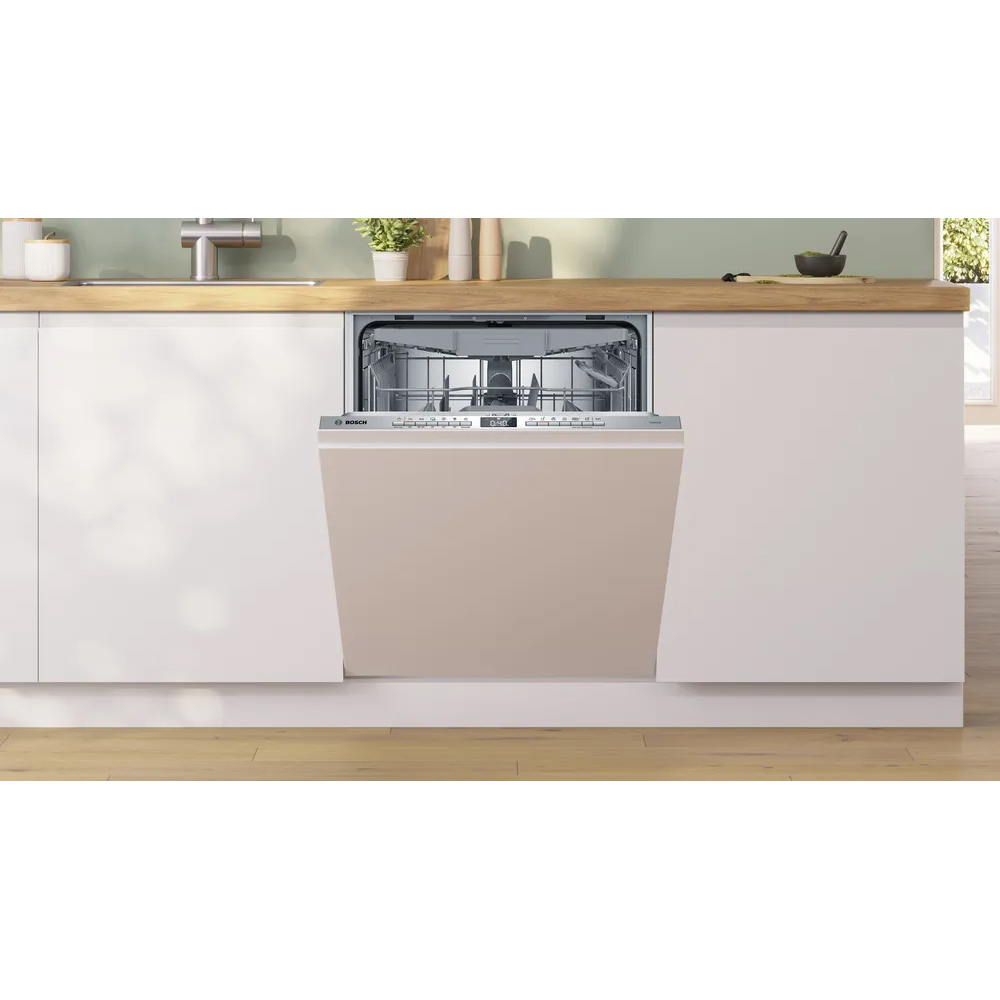 Masina de spalat vase incorporabila BOSCH SMV4EVX04E, 13 seturi, 6 programe, 60 cm, Clasa D, panou comanda inox