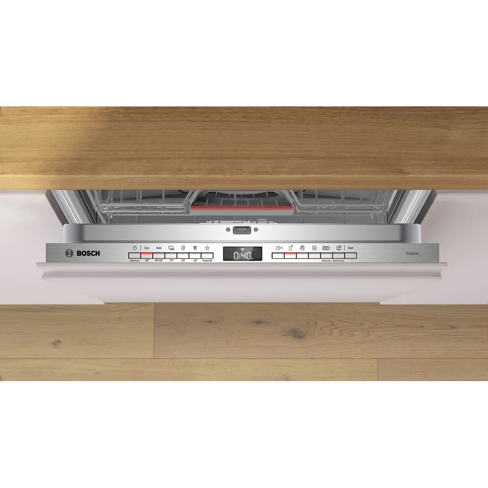 Masina de spalat vase incorporabila BOSCH SMV4EVX04E, 13 seturi, 6 programe, 60 cm, Clasa D, panou comanda inox