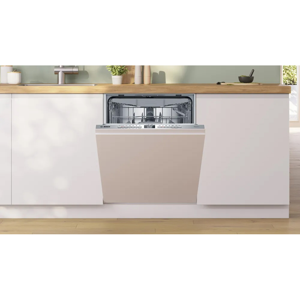 Masina de spalat vase incorporabila BOSCH SMV4EVX08E, 14 seturi, 6 programe, 60 cm, Clasa B, panou comanda inox