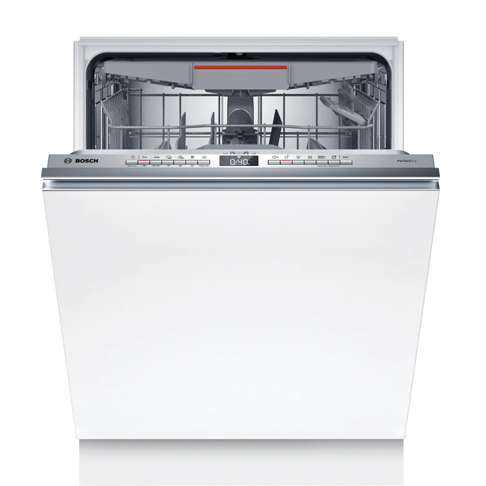Masina de spalat vase incorporabila BOSCH SMV6YCX02E, 14 seturi, 6 programe, 60 cm, Clasa A, panou comanda inox