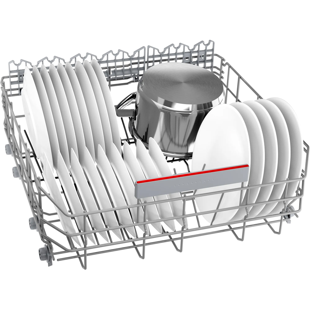 Masina de spalat vase incorporabila BOSCH SMV6YCX02E, 14 seturi, 6 programe, 60 cm, Clasa A, panou comanda inox