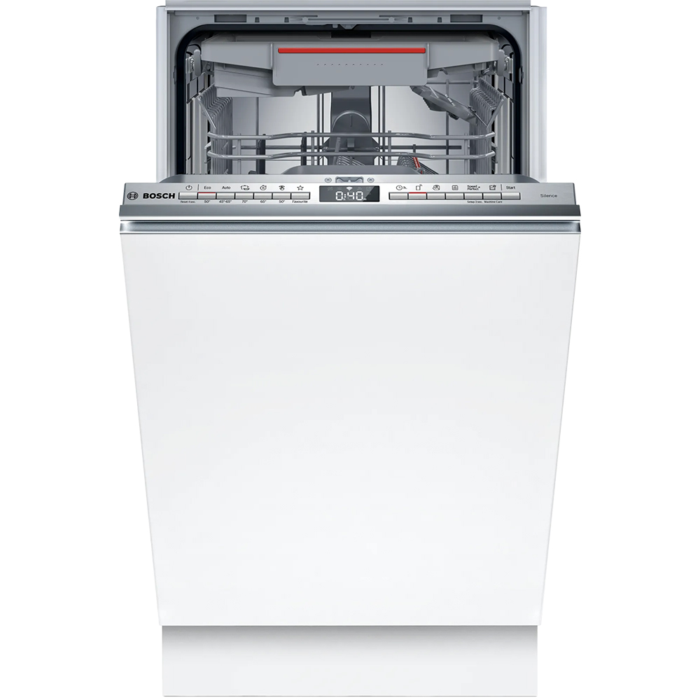 Masina de spalat vase incorporabila BOSCH SPV4EMX62E, 10 seturi, 6 programe, 45 cm, Clasa D, panou comanda inox