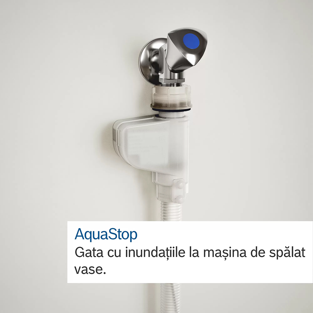 Masina de spalat vase incorporabila BOSCH SPV4EMX62E, 10 seturi, 6 programe, 45 cm, Clasa D, panou comanda inox
