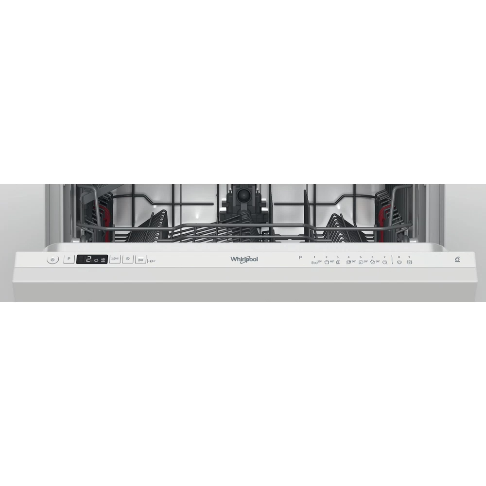 Masina de spalat vase incorporabila WHIRLPOOL W2I HD526 A, 6th Sense, 14 seturi, 9 programe, 60 cm, Clasa E, panou comanda alb