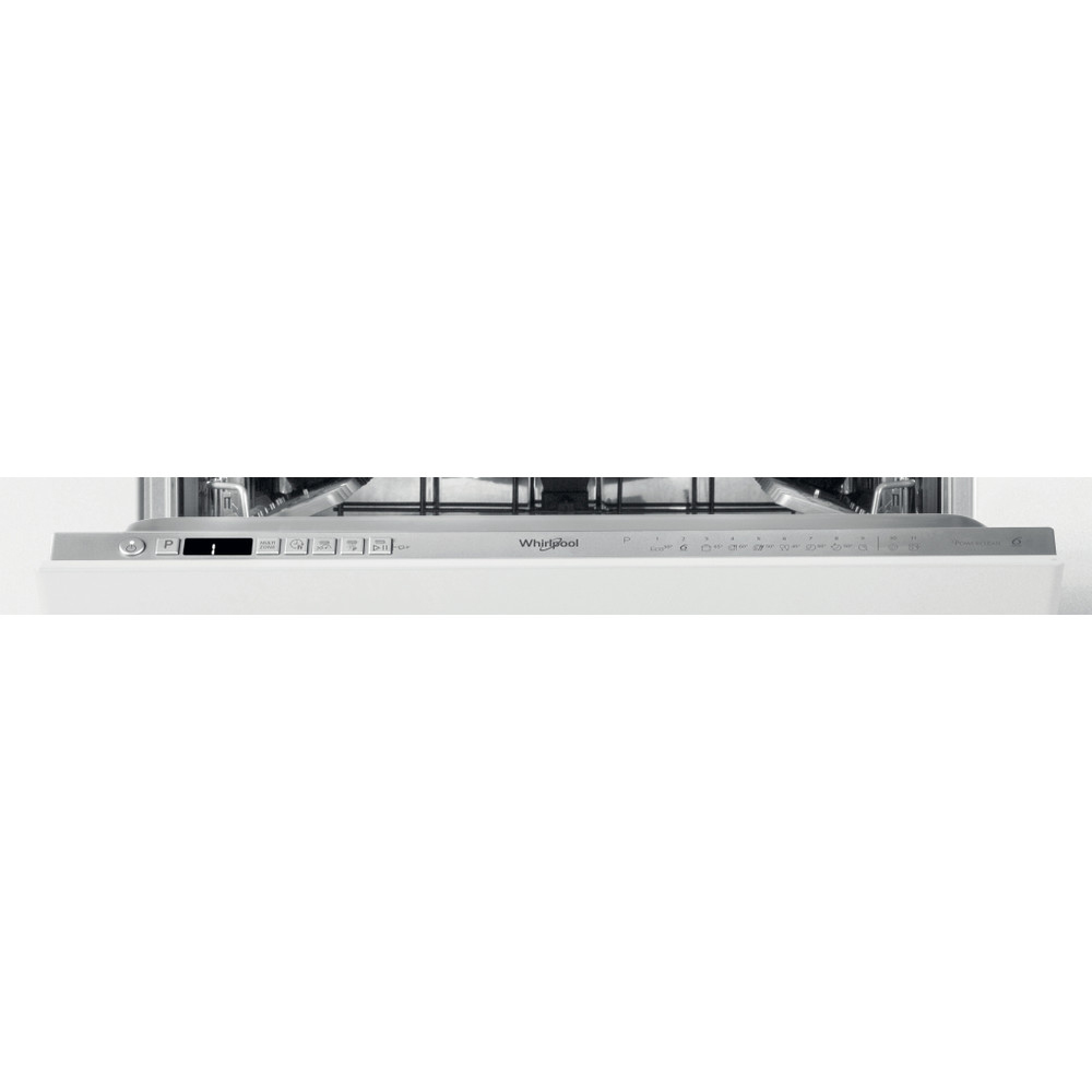 Masina de spalat vase incorporabila WHIRLPOOL WIO 3T133 PLE, 14 seturi, 11 programe, 60 cm, Clasa D, panou comanda inox