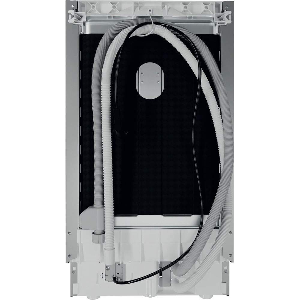 Masina de spalat vase semi-incorporabila WHIRLPOOL WSBC 3M27 X, 6th Sense, 10 seturi, 6 programe, 45 cm, Clasa E, inox