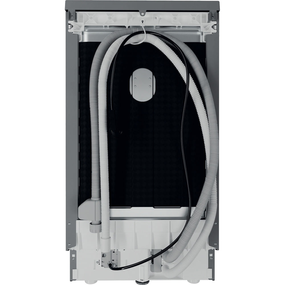 Masina de spalat vase independenta WHIRLPOOL WSFC 3M27 X, 6th Sense, 10 seturi, 6 programe, 45 cm, Clasa E, inox