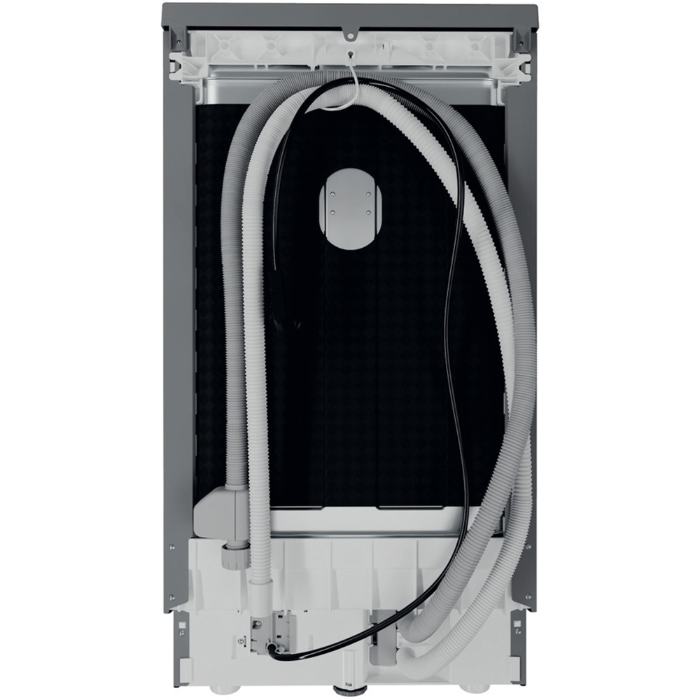 Masina de spalat vase independenta WHIRLPOOL WSFO3O34PFX, 6th sense, 10 seturi, 8 programe, 45 cm, Clasa D, inox