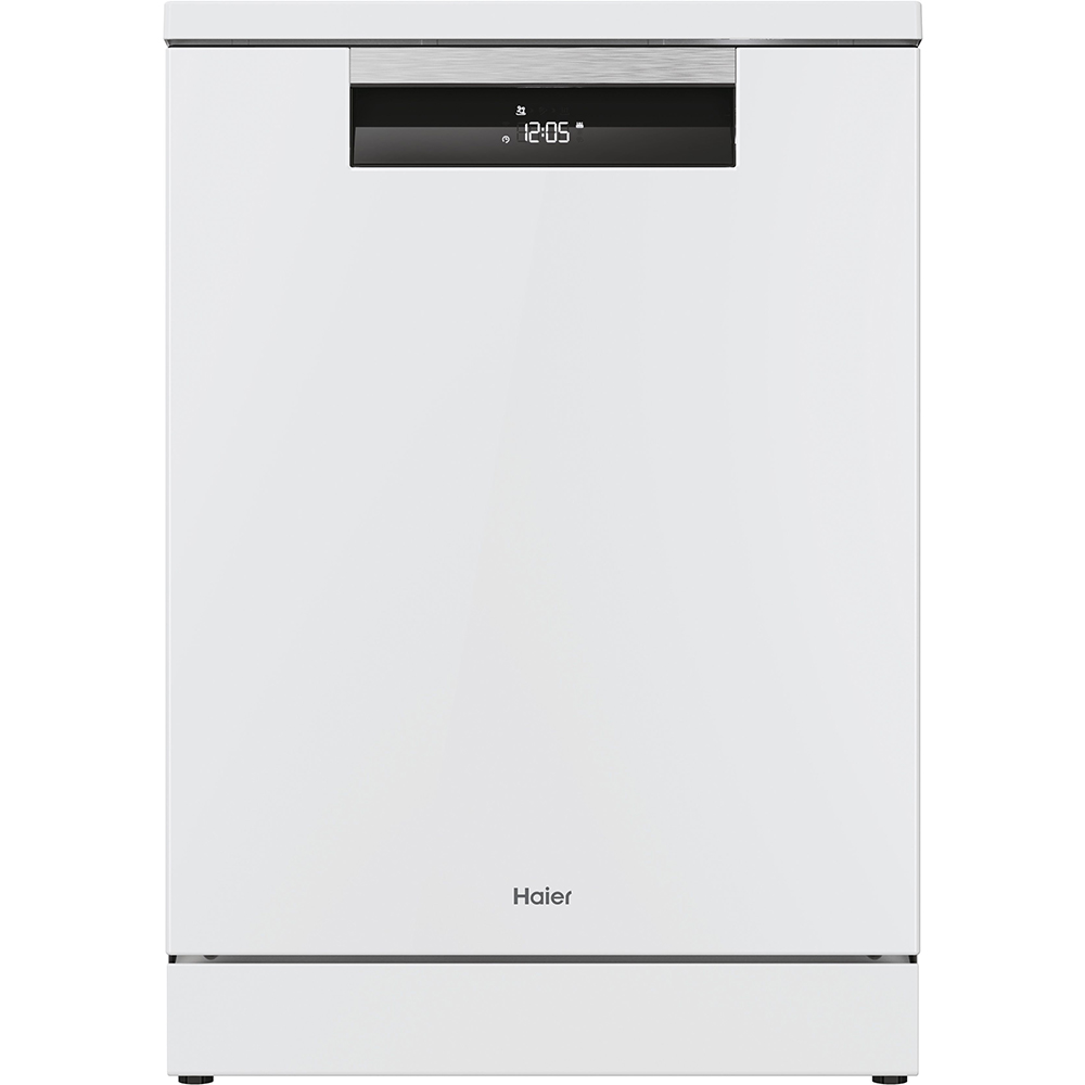 Masina de spalat vase independenta HAIER XF 5C4M1W, 15 seturi, 10 programe, 60 cm, Clasa C, alb