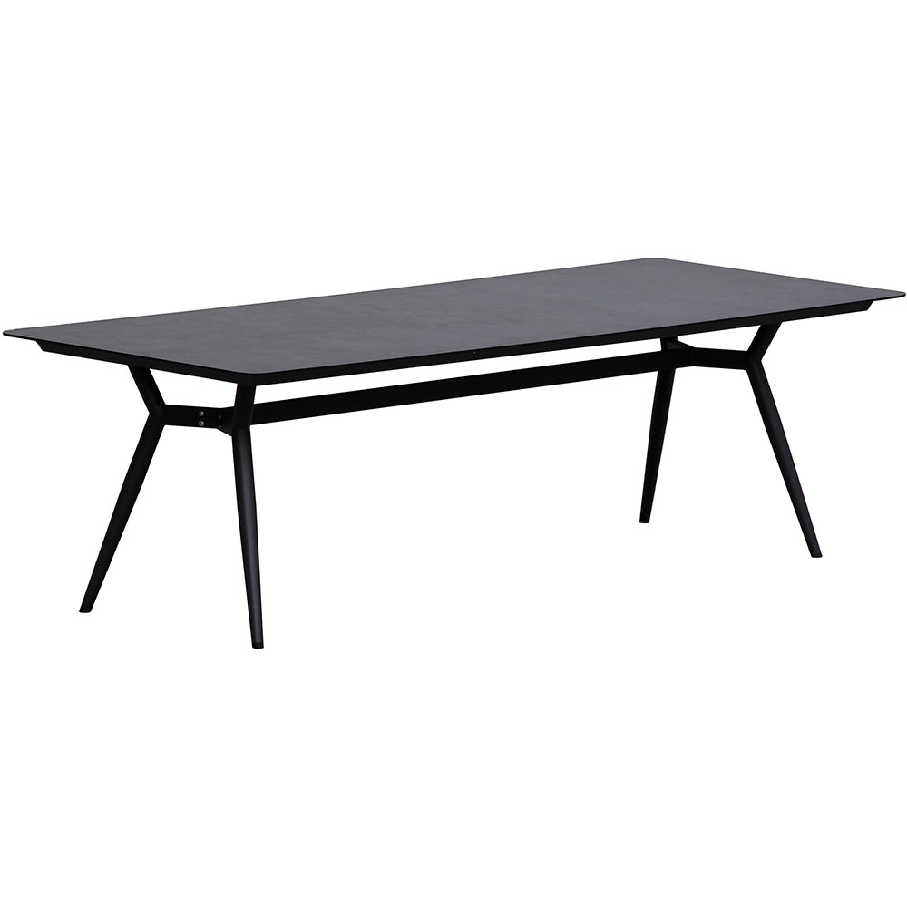 Masa terasa MYRIA Monti, aluminiu, 210 x 90 x 74 cm, gri inchis