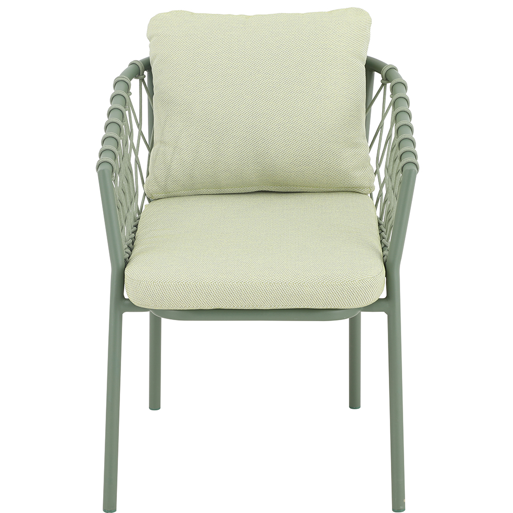 Set mobilier gradina MYRIA Adelaide, 7 piese, verde