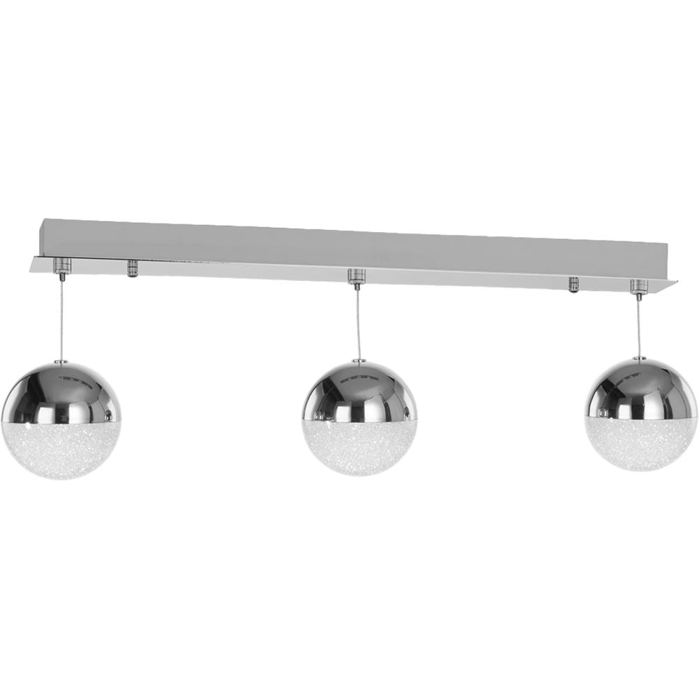 Lustra suspendata MYRIA Atomo MY10318, LED, 16W, 72x12x150 cm, crom