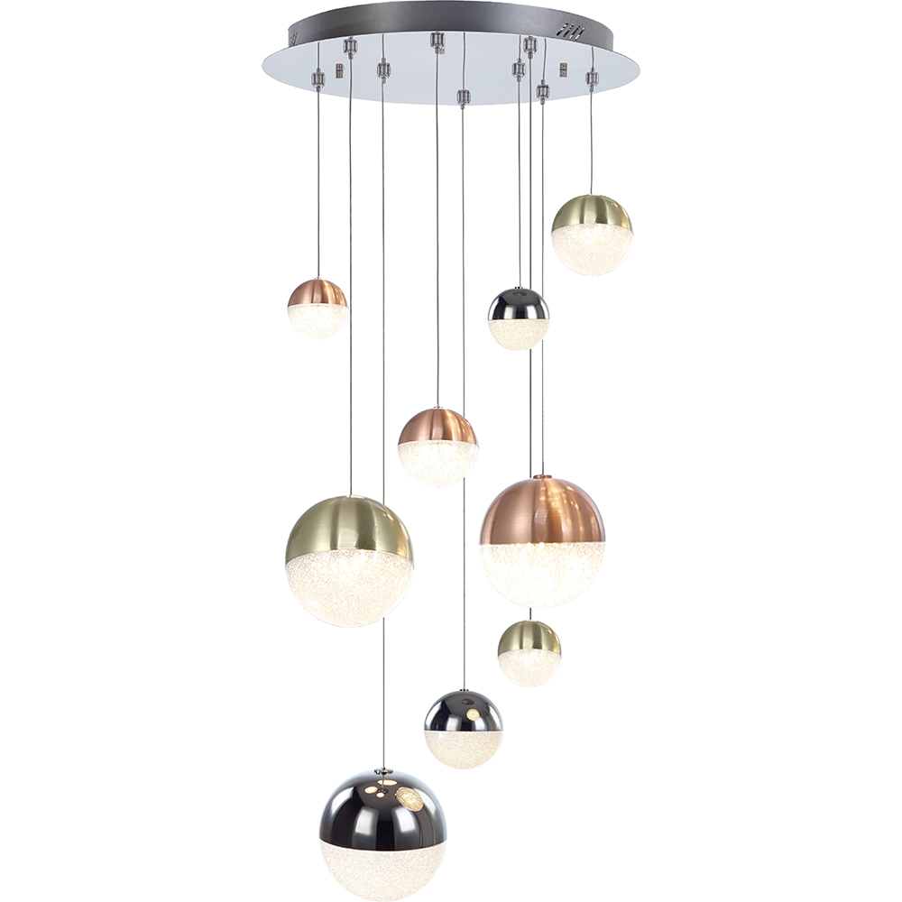 Lustra LED MYRIA Atomo MY10321, 50W, 3751.7lm, 4000K, IP20, multicolor