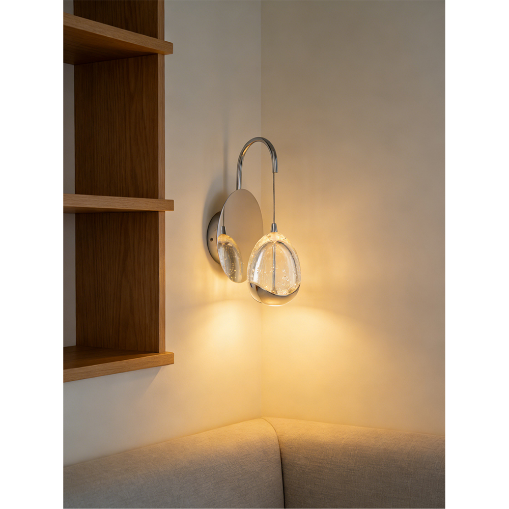 Aplica LED MYRIA Golden MY10323CH, 6W, 360lm, 4000K, IP20, crom