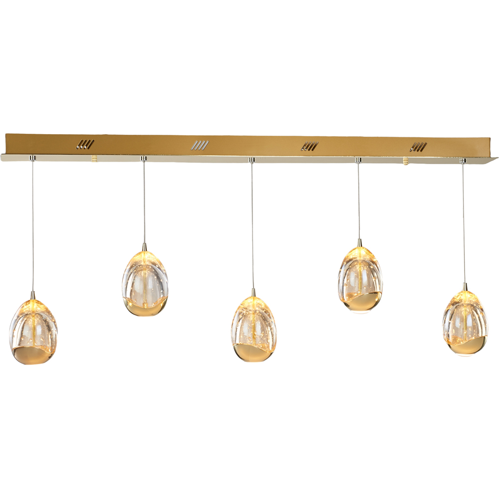 Lustra LED MYRIA Golden MY10325GD, 27W, 1903lm, 4000K, IP20, auriu