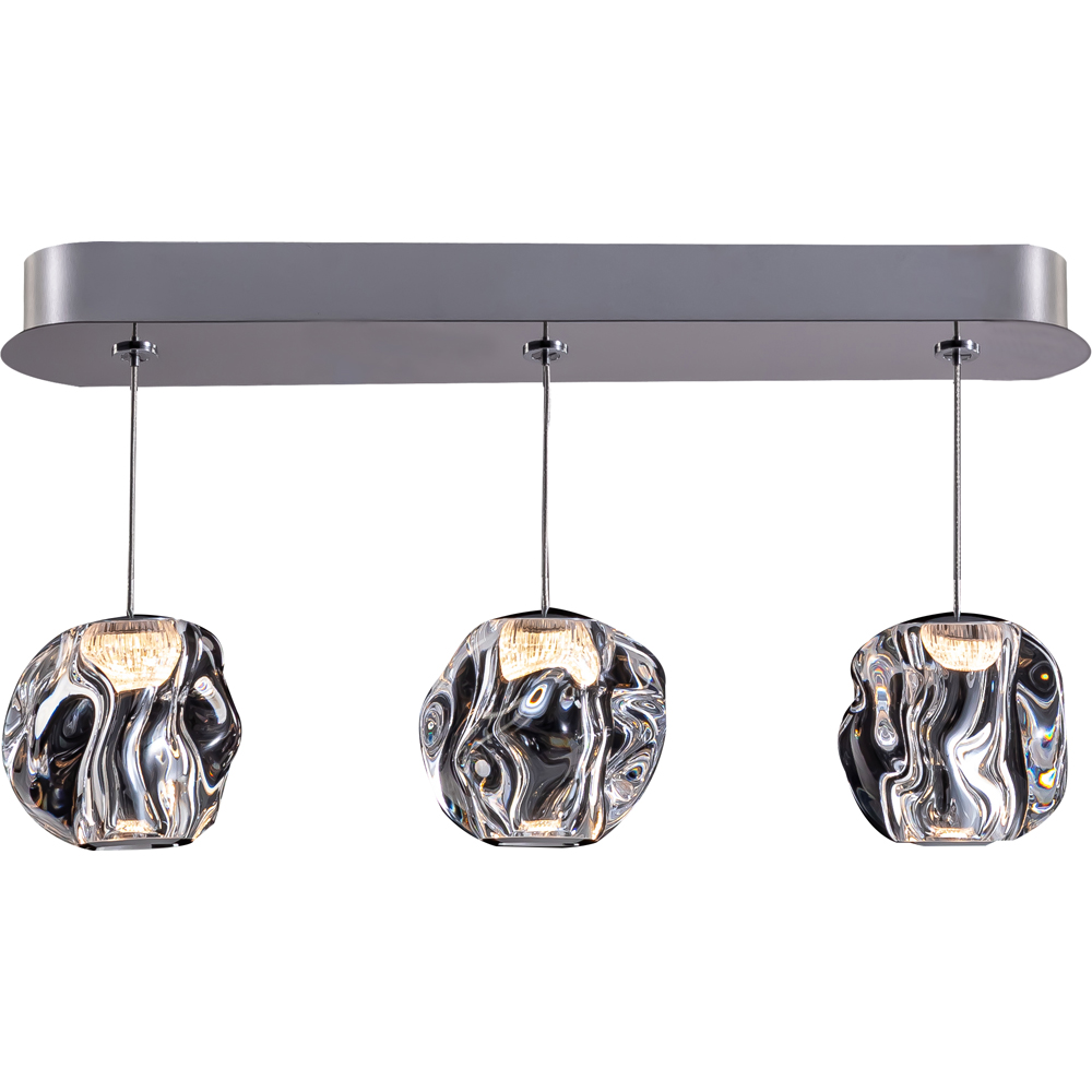 Lustra LED MYRIA Stone MY10328CH, 16W, 748lm, 4000K, IP20, crom