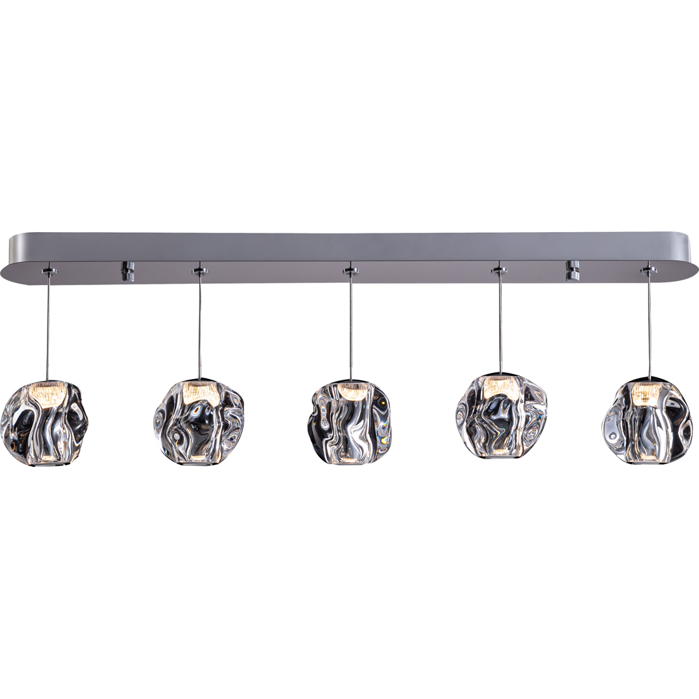 Lustra LED MYRIA Stone MY10330CH, 25W, 1214lm, 4000K, IP20, crom