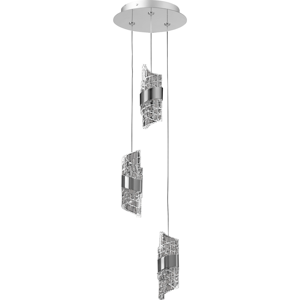 Lustra LED MYRIA Torch MY10351CH, 26W, 2173.9lm, 4000K, IP20, crom