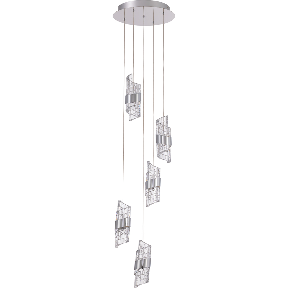 Lustra LED MYRIA Torch MY10352CH, 42W, 3295.7lm, 4000K, IP20, crom