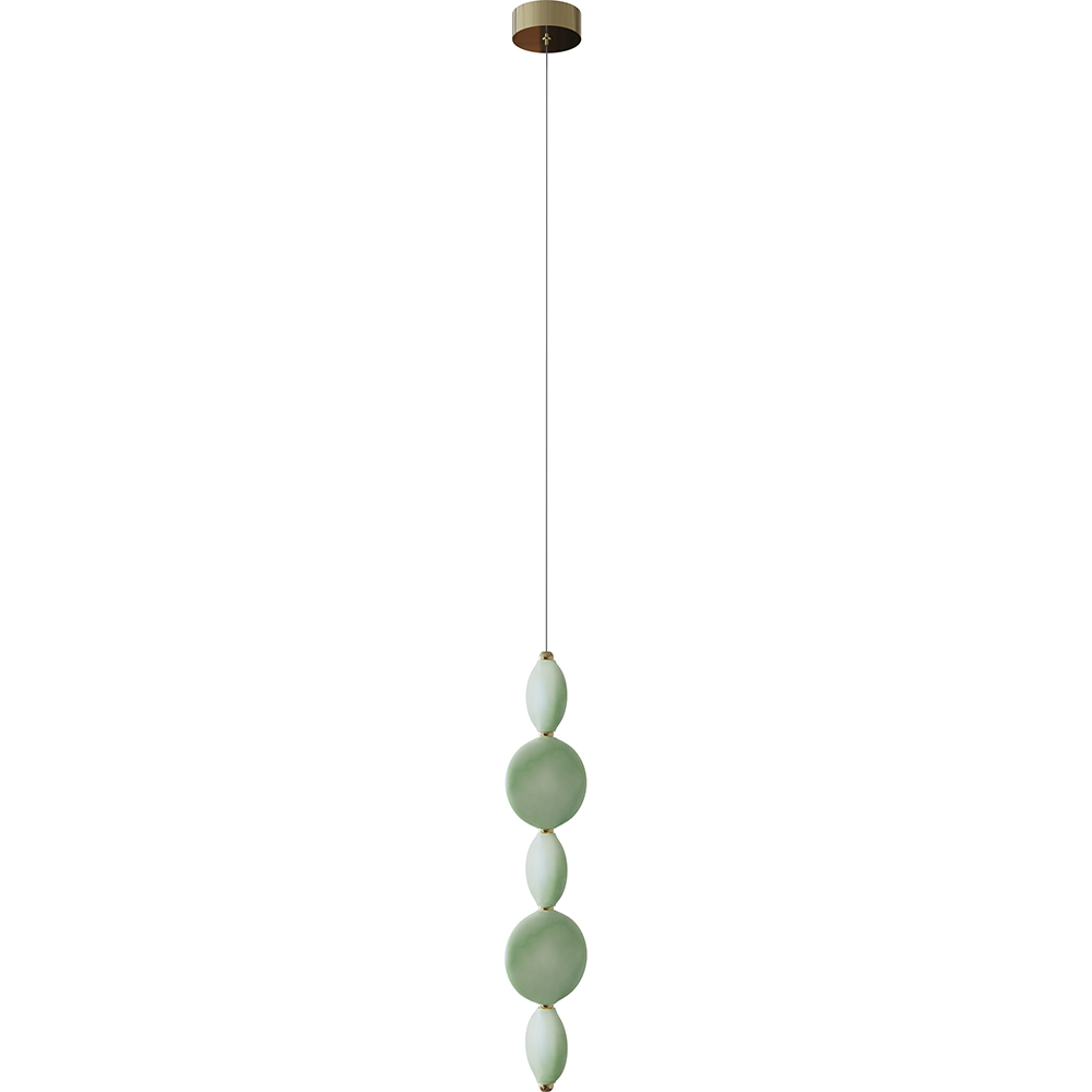 Pendul suspendat MYRIA Luna LED, 34W, 4000K, IP20, verde
