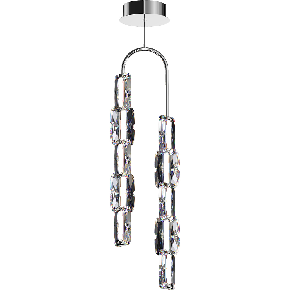 Pendul suspendat MYRIA Butterfly LED, 11W, 4000K, IP20, crom