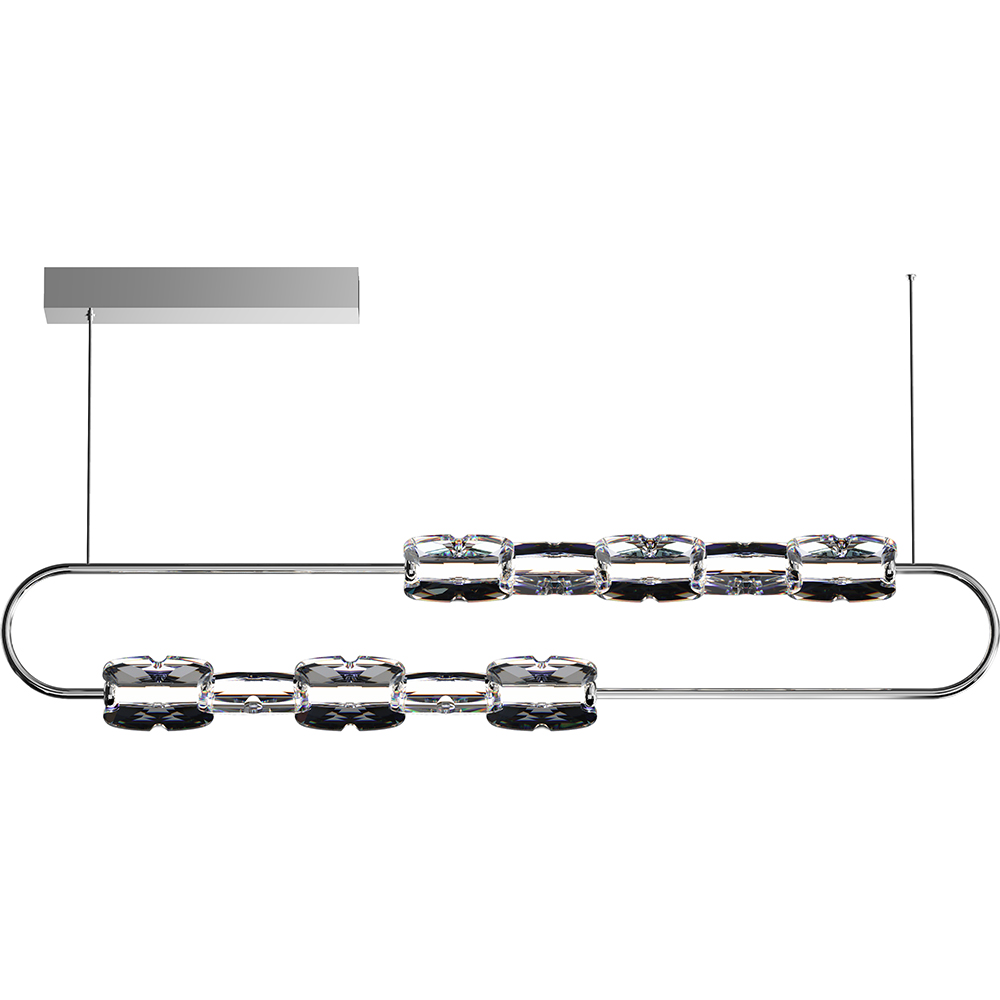Lustra suspendata MYRIA Butterfly LED, 11W, 4000K, IP20, crom