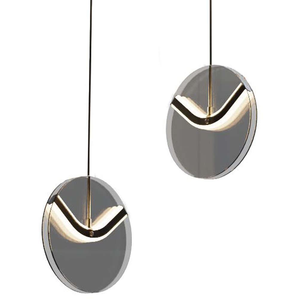 Lustra LED MYRIA Voluta MY10367DI, 32W, 743lm, 4000K, IP20, negru