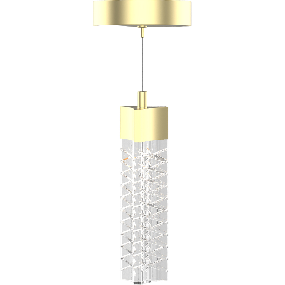 Pendul suspendat MYRIA Astra LED, 6W, 4000K, IP20, auriu