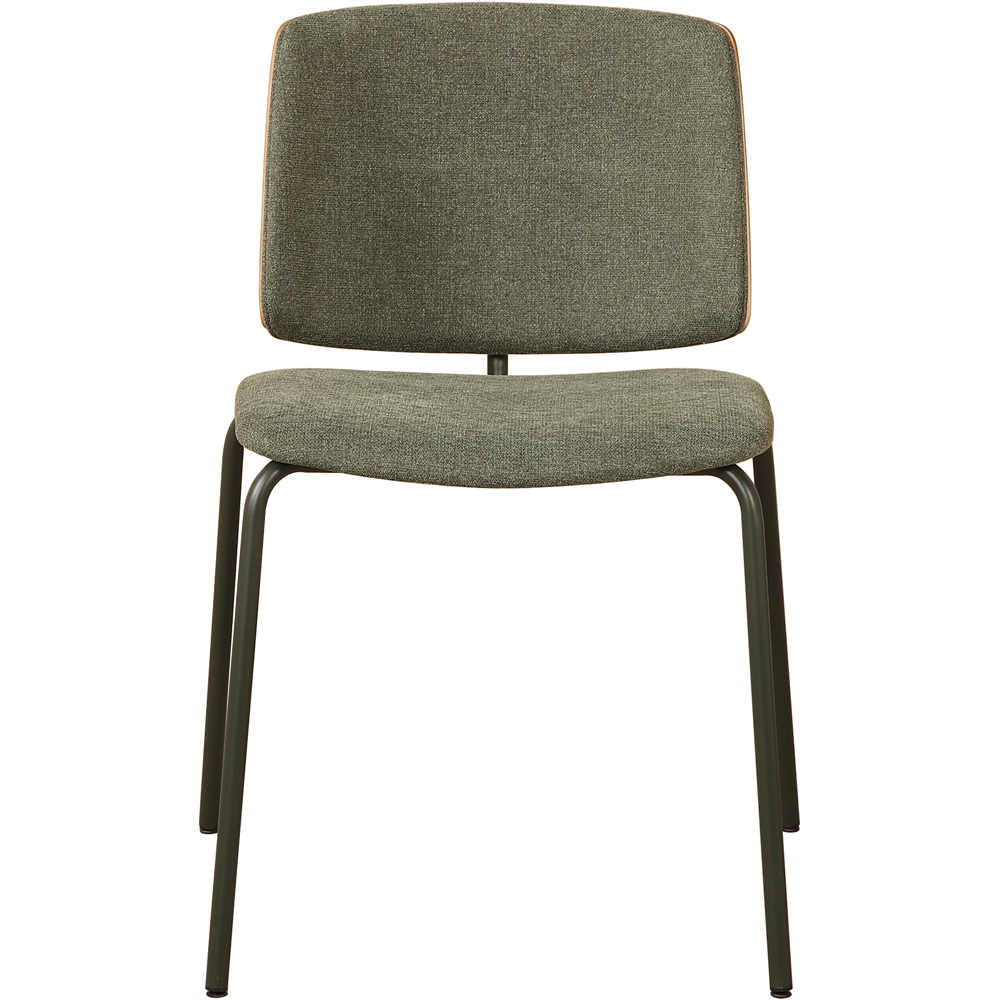 Scaun bucatarie MYRIA Karo, 44.5 x 53.5 x 78 cm, 2 bucati, verde