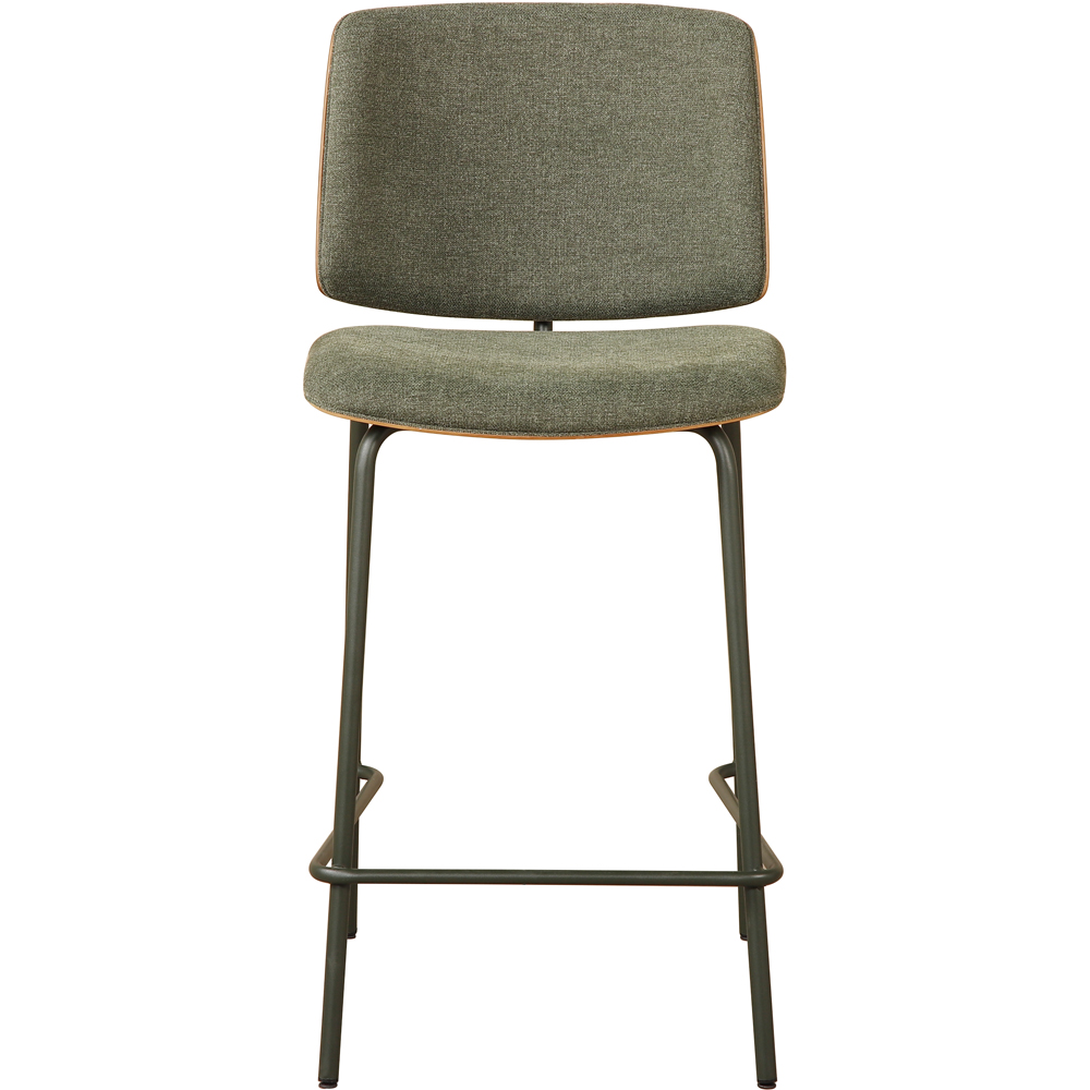 Scaun bar MYRIA Karo, 46 x 53.5 x 97 cm, 2 bucati, verde