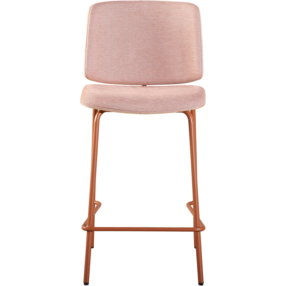 Scaun bar MYRIA Karo, 46 x 53.5 x 97 cm, 2 bucati, roz