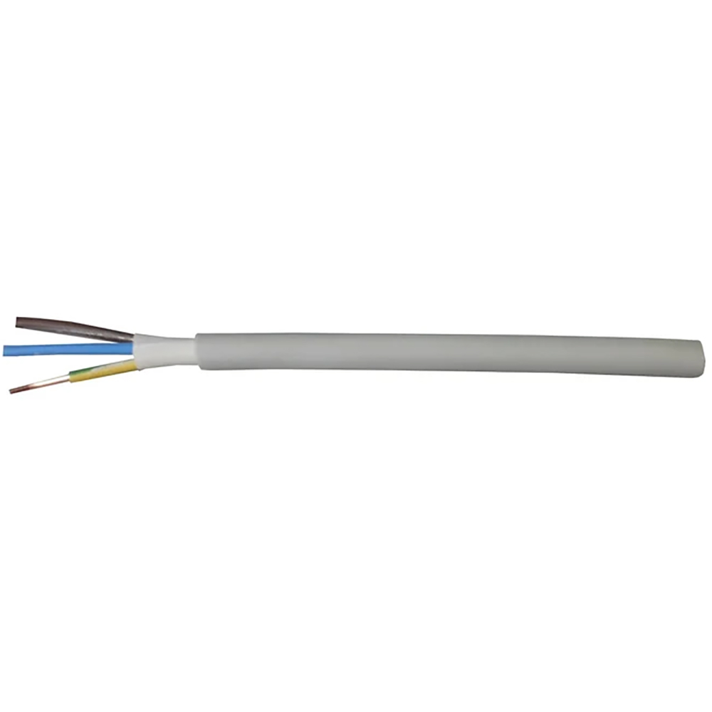 Cablu electric OMNICABLE, NYM-J, 3 x 2.5mm2, gri, rola 100m