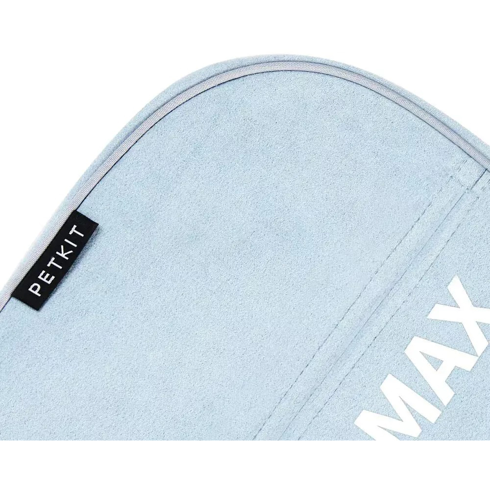 Perdea magnetica litiera PETKIT Pura Max, catifea, 23 x 25 x 2 cm, albastru