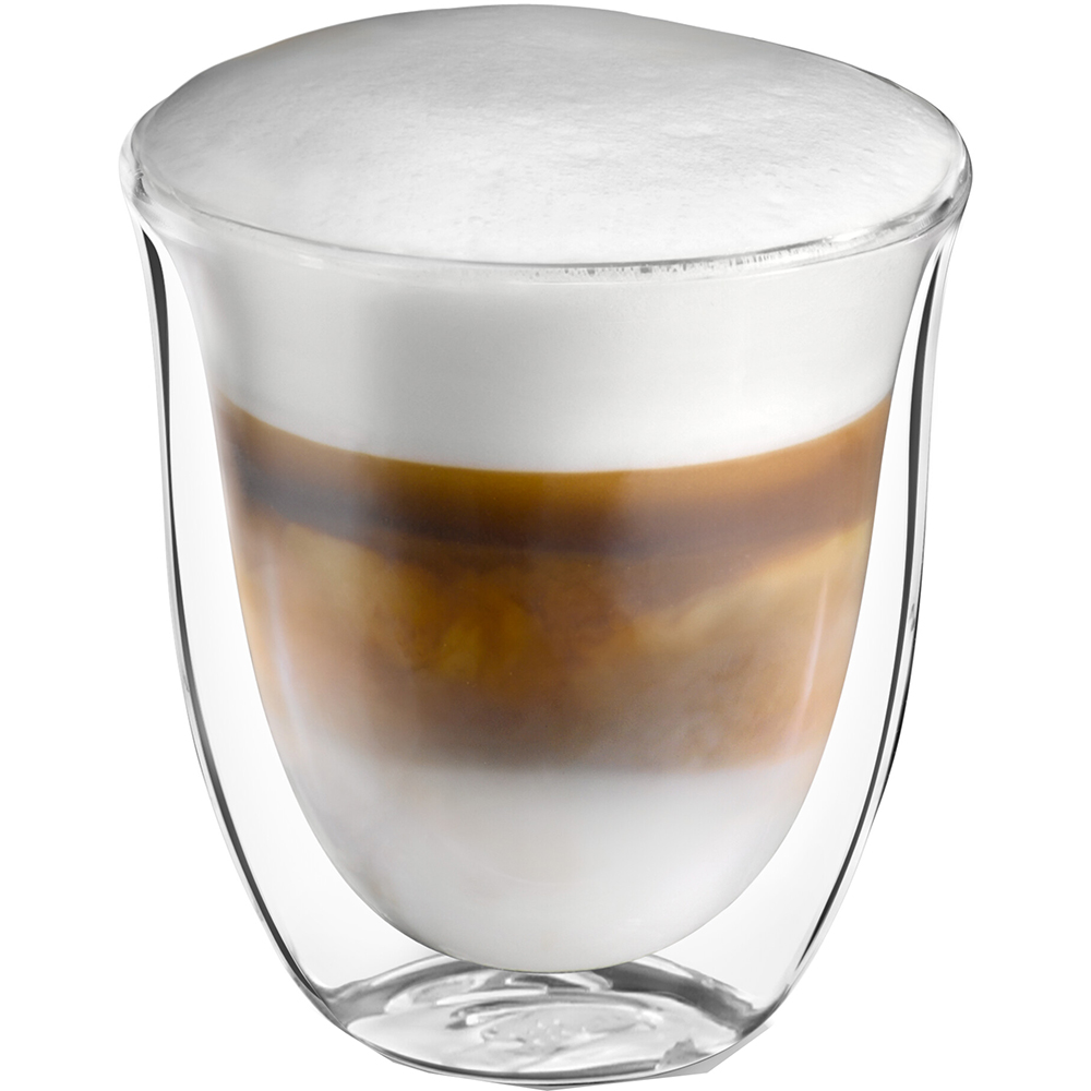 Set pahare cafea DELONGHI Mix Hot&Cold DLSC326, 6 piese, 270-480 ml, sticla