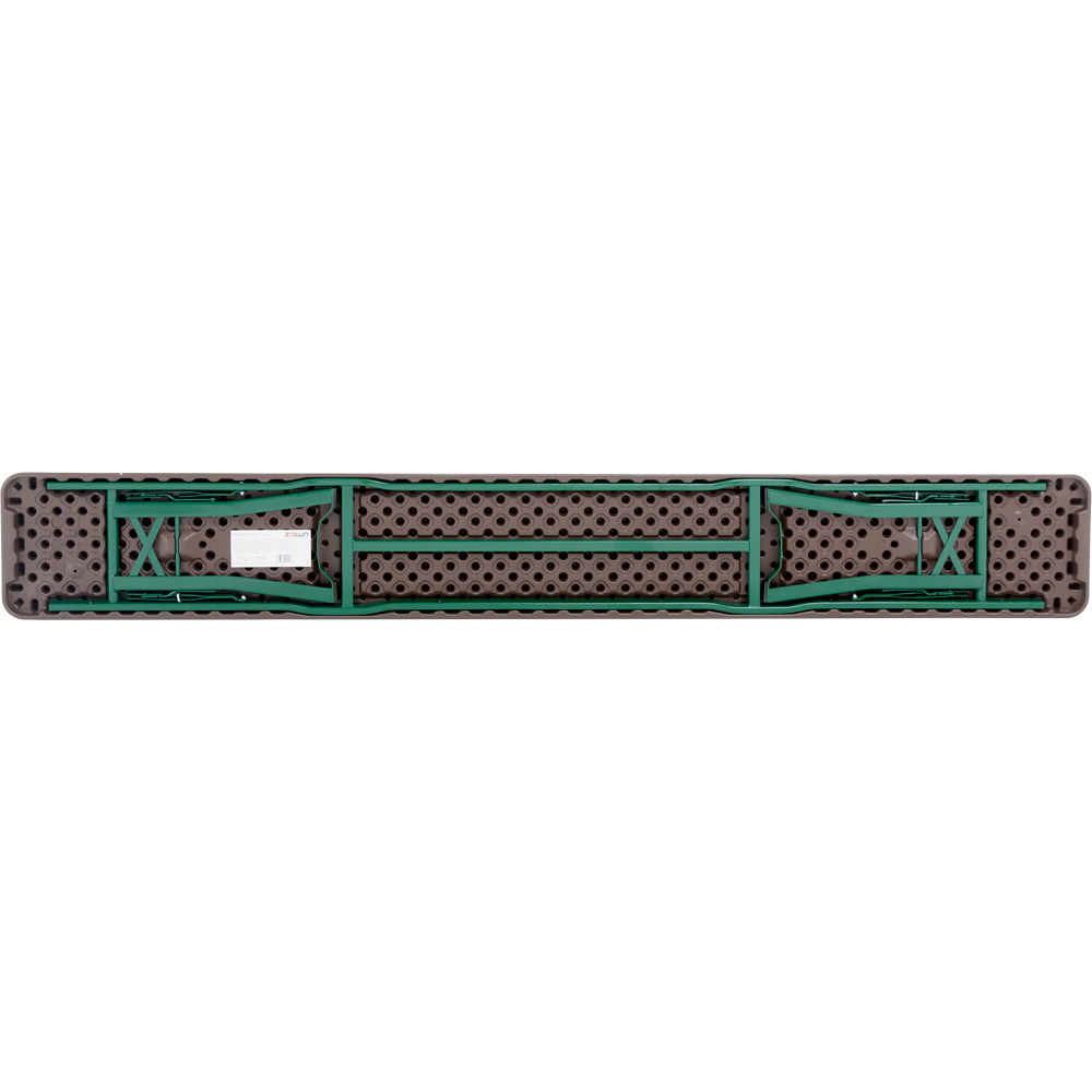 Banca terasa NEWSTORM Koln, 220 x 30 x 48 cm, maro-verde