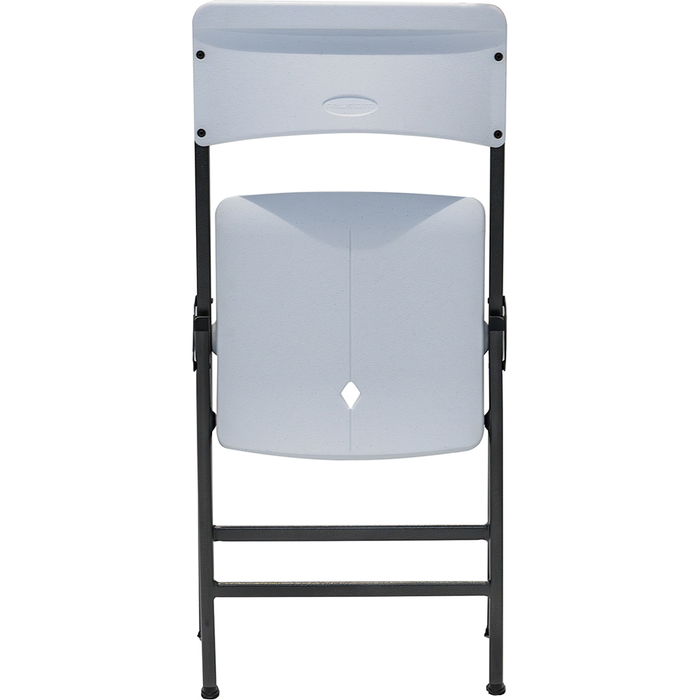 Scaun terasa NEWSTORM Morgan, otel, 47.2 x 53.5 x 83.7 cm, gri-negru